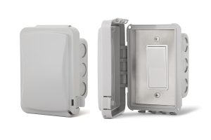 Infratech Simple On/Off Switches With Weather Proof Cover For Exposed Exterior Areas