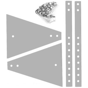 Detroit Radiant PH Series Mounting Bracket - Stainless Steel