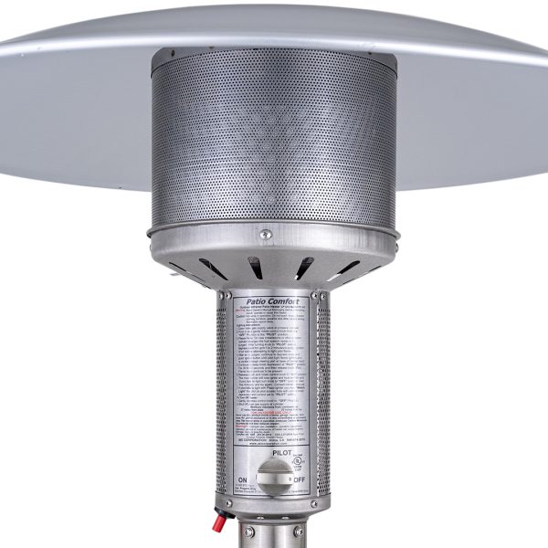 Patio Comfort Infrared Natural Gas Permanent Post Patio Heater - Image 3