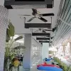 sunpak heaters installed at restaurant patio