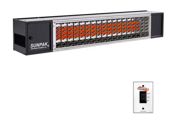 SunPak S34-TSH Two Stage Gas Patio Heater Hardwired