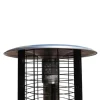 Round Glass Cylinder Liquid Propane Portable Patio Heater - Image 7