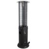 Round Glass Cylinder Liquid Propane Portable Patio Heater