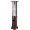 Round Glass Cylinder Liquid Propane Portable Patio Heater - Image 2