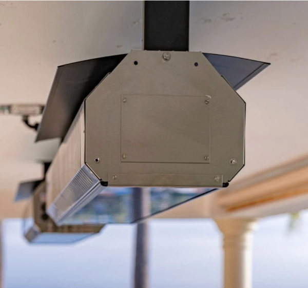 SunStar Glass Black Ceiling Mount Bracket Kit 10” Fixed Installation-Must Be Used With Heat Shield - Image 2